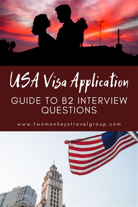 Guide To B2 Interview Questions USA Visa Application To Visit