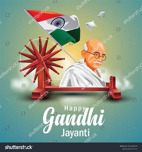 3 705 Gandhi Jayanti Vector Images Stock Photos Vectors Shutterstock