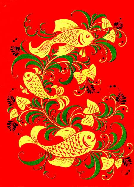 Галерея - золотая хохлома, фотографии хохломы, хохломская роспись ...