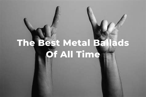 13 Of The Best Metal Ballads Of All Time