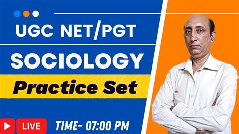 UGC NET PGT SOCIOLOGY 2022 Ugc Net Sociology Practice Set 03 Pgt