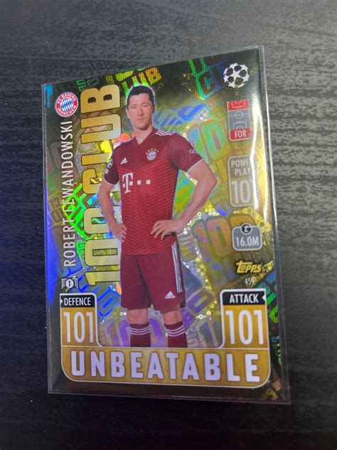 Robert Lewandowski Unbeatable Topps Match Attax