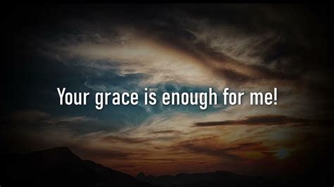 Your Grace Is Enough Lyrics Youtube