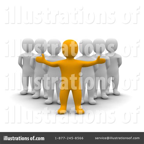 Leader Clipart #435864 - Illustration by Jiri Moucka