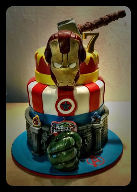 Avengers Birthday Cake - CakeCentral.com