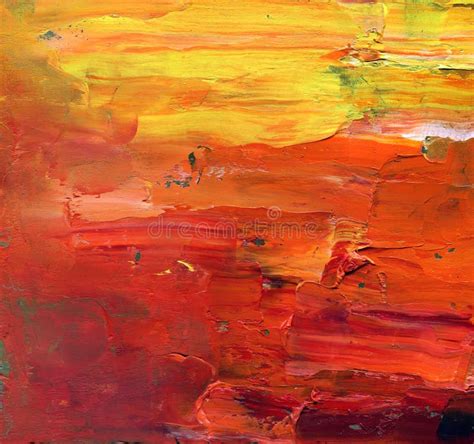 Abstract Oil Painting Background Oil On Canvas Texture Hand Dr Stock