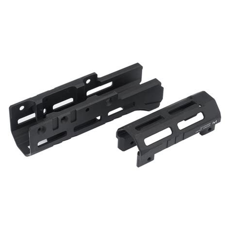 Utg Handguard For Ak Super Slim Drop In M Lok Aluminum Black