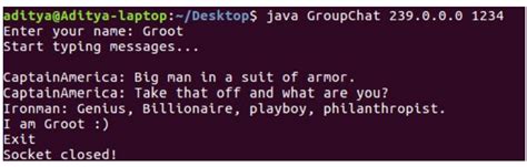 A Group Chat Application In Java GeeksforGeeks