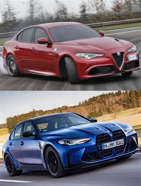 Alfa Vs BMW Giulia Quadrifoglio Contro M3 Competition Auto Tecnica