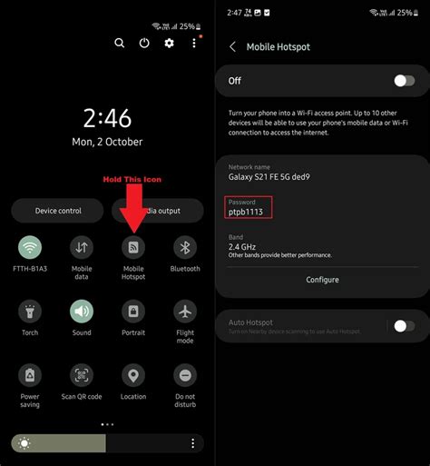 How To Find Hotspot Password On Samsung