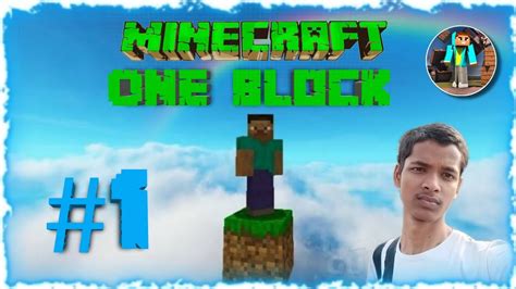 Minecraft One Block Survival Series Episode 1 I Am Ravi Hindi