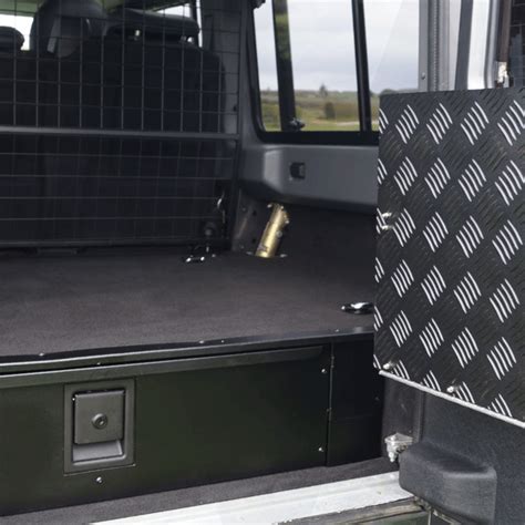 Land Rover Defender Superline Load Area Store Drawer Mobile Storage Systems