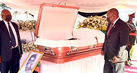 President Cyril Ramaphosa Attends Funeral Service Of Forme Flickr