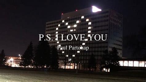 Paul Partohap P S I Love You Lyrics Your Amvibes Youtube