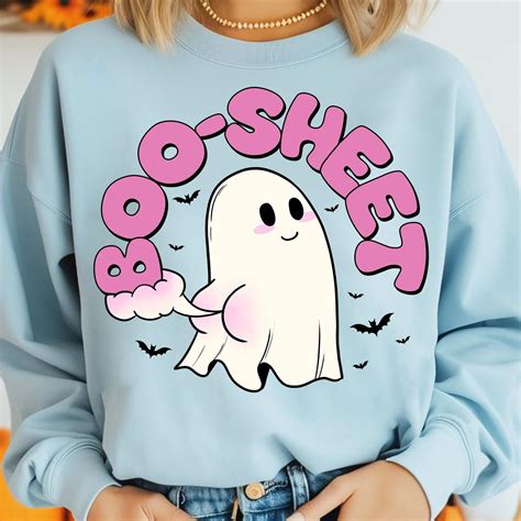 Boo Sheet Png Halloween Png Retro Halloween Png Funny Halloween Png