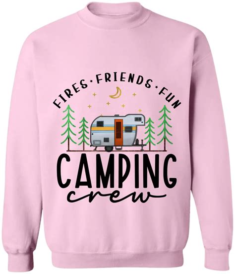 Camping Crew Fires Friends Fun Personalized T Shirt T Shirt T Fo Customizeaf™