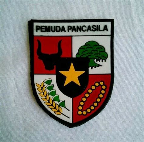 Jual Patch Rubber Logo Pemuda Pancasila Di Lapak Toko Grosir Online