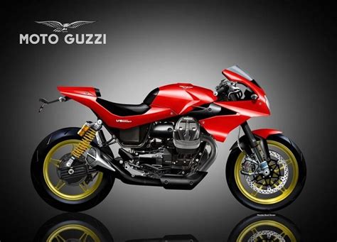 Nuova Moto Guzzi V9 Sport 2024 Rendering Come Potrebbe Essere Rumors