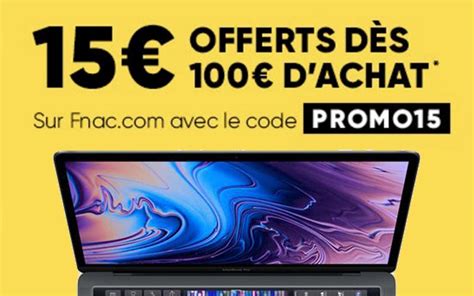 Consomac 15 offerts dès 100 d achat à la Fnac