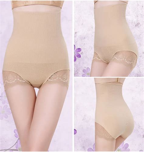 Sexy Lace Slimmer Body Waist Shapers High Waist Women Tummy Control