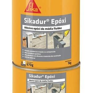 Sikadur Ep Xi Adesivo Cola Para Ferro E Concreto Sika Kg Leroy