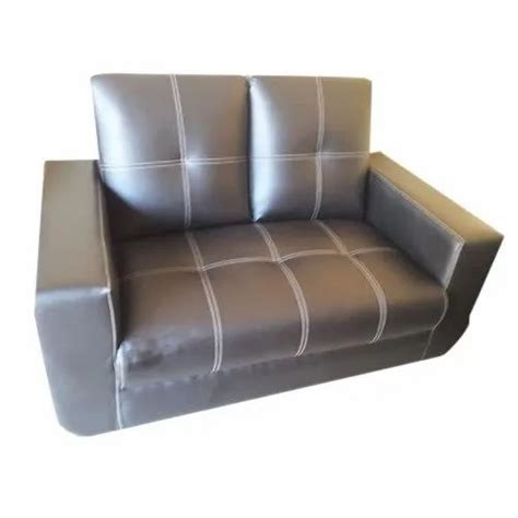 Black 2 Seater Office Rexine Sofa At Rs 15000 Piece In Bengaluru ID