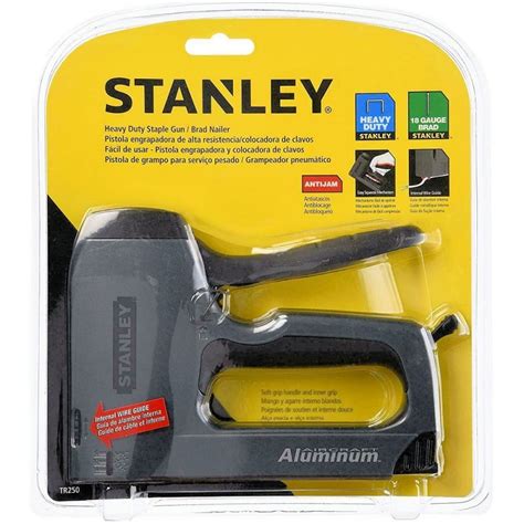 Stanley Heavy Duty Hand Stapler Staple And Brad Nail Gun TR250