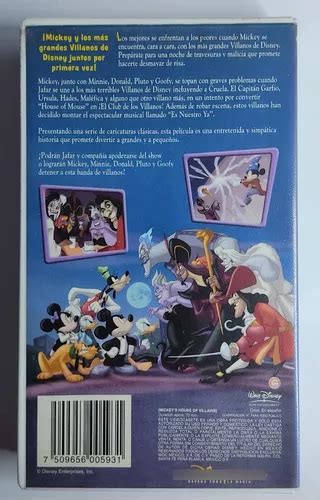 El Club De Los Villanos Con Mickey Y Sus Amigos Disney Vhs En Venta En