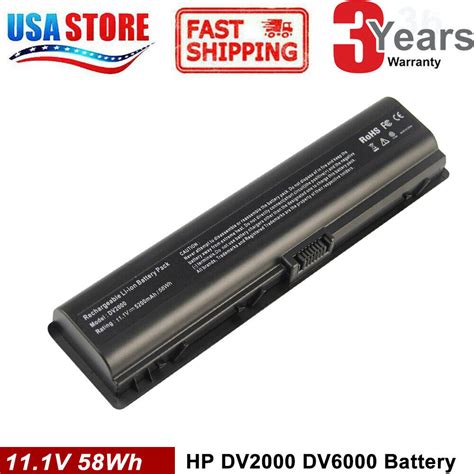 For Hp Pavilion Dv Dv Battery Notebook Pc