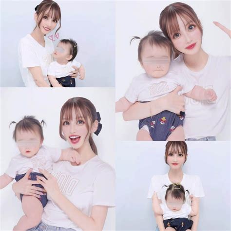 Ayakaさんのインスタグラム写真 Ayakainstagram「 なかなかカメラ見てくれなかった👶🏼 お揃い着てプリクラ撮ろ〜って思って かれこれ何ヶ月か経ってやっと😂💕