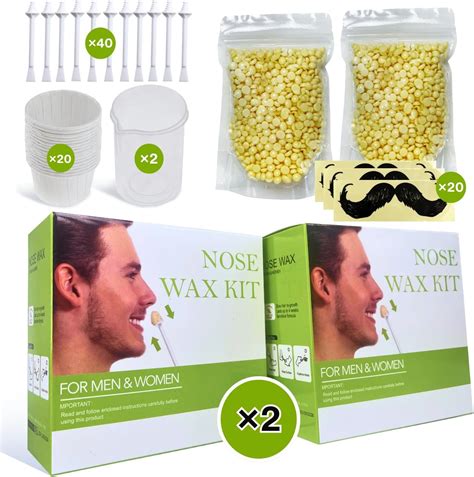 Amazon Unimiko Nose Wax Kit Men G Wax Applicators For