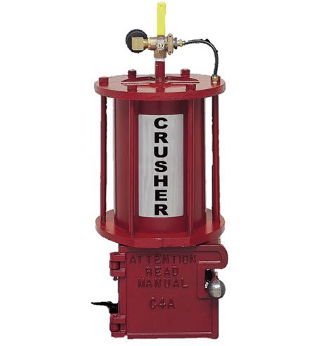 BJE C-4 Pneumatic Oil Filter Crusher - National Petroleum Equipment