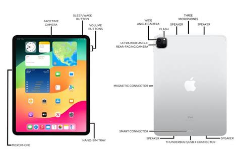 Apple IPad Pro 11 Inch 4th Gen 2022 Diagram AT T Device Support