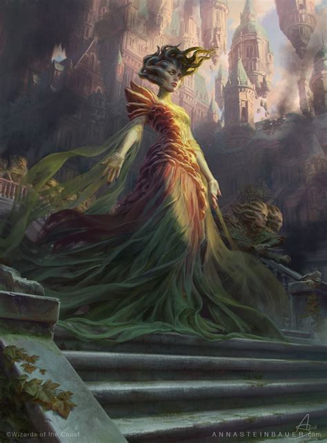 Mtg Vraska Swarm S Eminence By Depingo On Deviantart