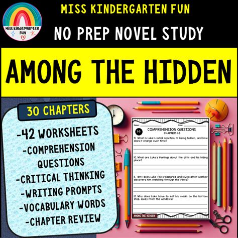 Among The Hidden Novel Study Guide Made By Teachers