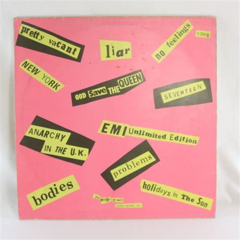 Yahoo オークション 英LP Sex Pistols Never Mind the Bollocks Here