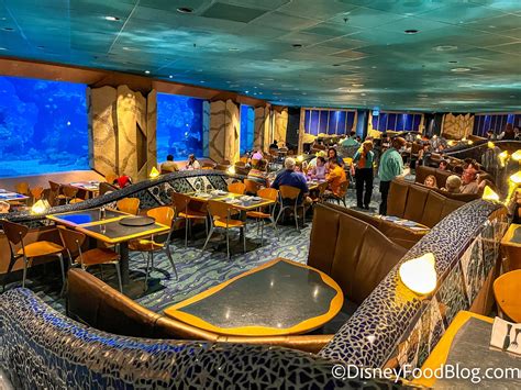 Menu Updates Hit Coral Reef Restaurant In Epcot Disney By Mark