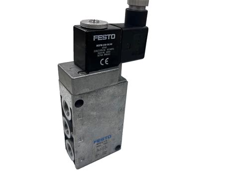 Festo Mfh 5 14 6211 Solenoid Valve 52 Way G14 24v Dc 4527 Ebay