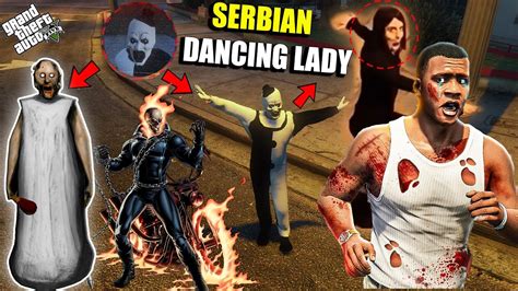 Franklin Found GHOST RIDER To Kill SERBIAN DANCING LADY And GRANNY For