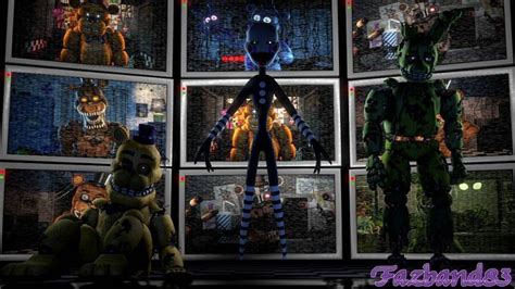 Sfm Fnaf Fnafs 4th Anniversary By Fazband83 On Deviantart Fnaf