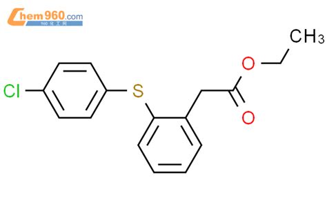 Benzeneacetic Acid Chlorophenyl Thio Ethyl Ester