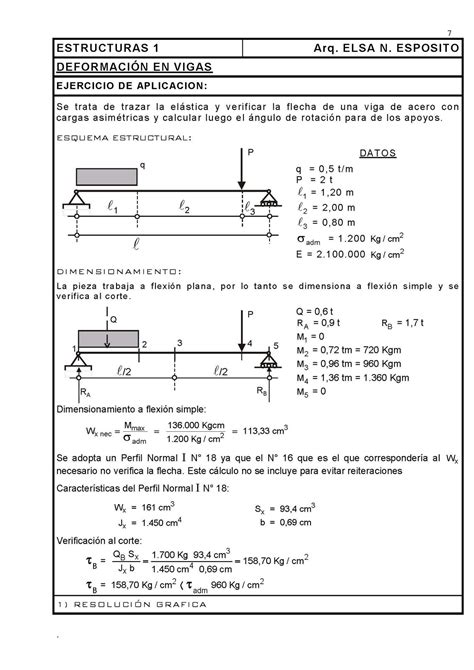 DEFORMACION EN VIGAS