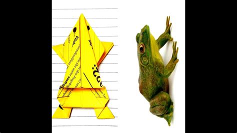 How To Make Paper Jumping Frog 🐸 Paper Jumping Frog 🐸 Keise Banate Hai