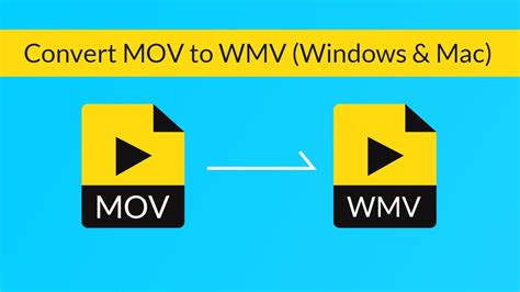 Easy Convert MOV To WMV Windows Mac YouTube