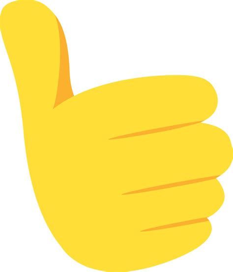 thumb up yellow 19907949 PNG