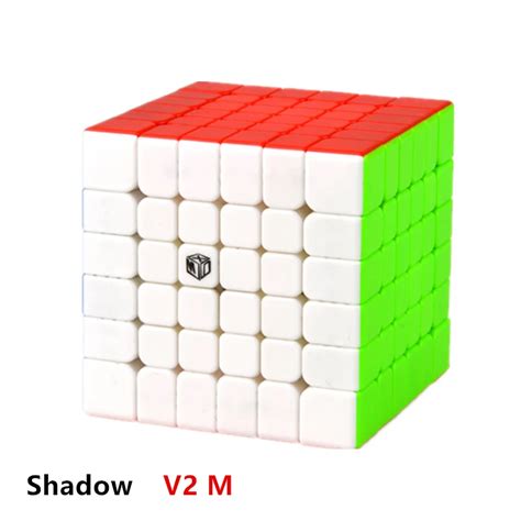 Qiyi x man sombra v2 m 6x6x6 cubo mágico magnético qiyi 6x6 velocidade