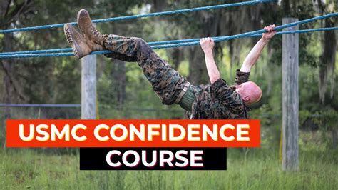 The Marine Corps Confidence Course At Mcrd Parris Island