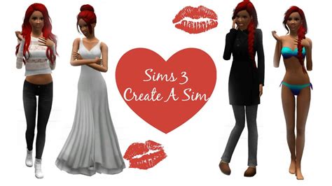 💋sims 3 Create A Sim💋 Youtube