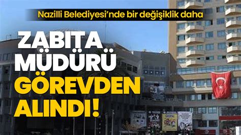 Nazilli Belediyesinde Bir De I Iklik Daha Hedef Gazetesi