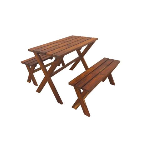 outdoor wooden lawn table  benches home design lahore